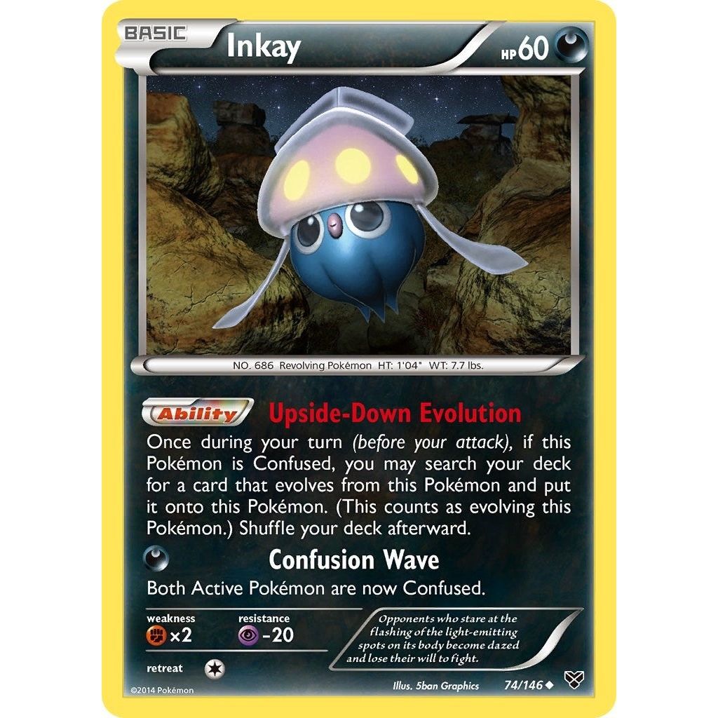 Image for Inkay (74) (74/146) (XY) - Pokemon