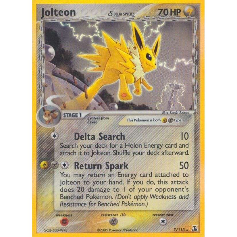 Image for Jolteon (Delta Species) (7/113) (DS) - Pokemon