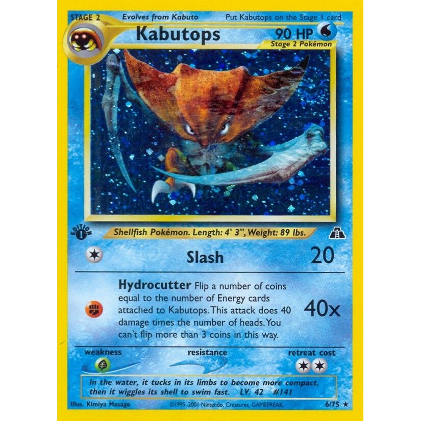 Image for Kabutops (6) (06/75) (N2) - Pokemon