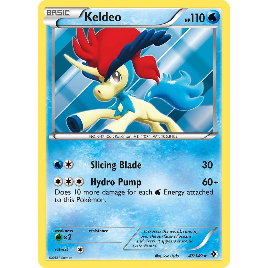 Image for Keldeo (47) (47/149) (BCR) - Pokemon