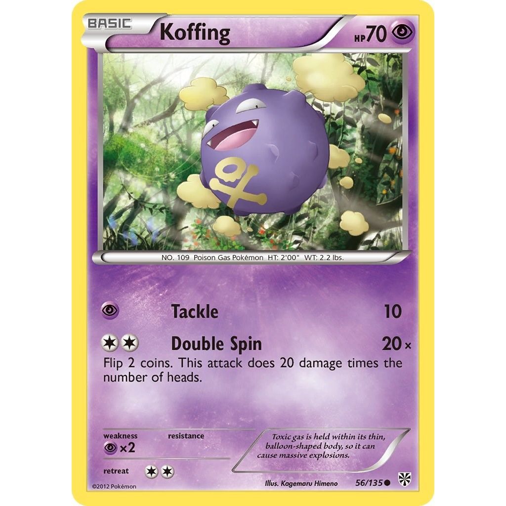 Image for Koffing (56) (56/135) (PLS) - Pokemon