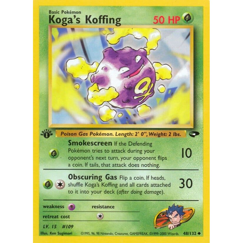 Image for Koga's Koffing (48) (048/132) (G2) - Pokemon