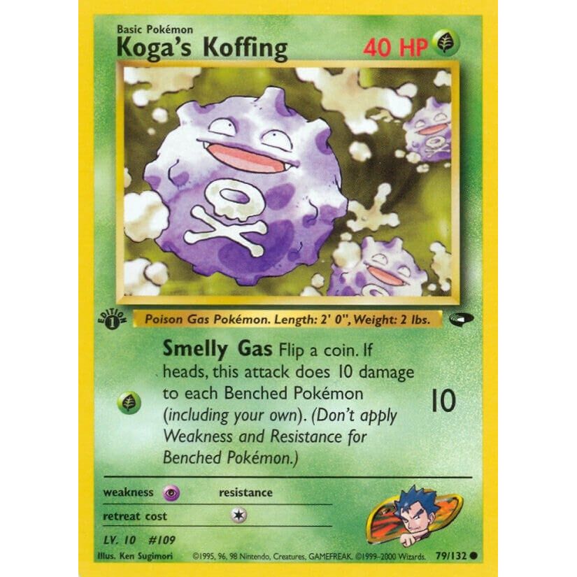 Image for Koga's Koffing (79) (079/132) (G2) - Pokemon