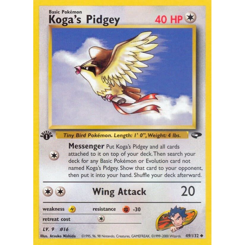 Image for Koga's Pidgey (49) (049/132) (G2) - Pokemon