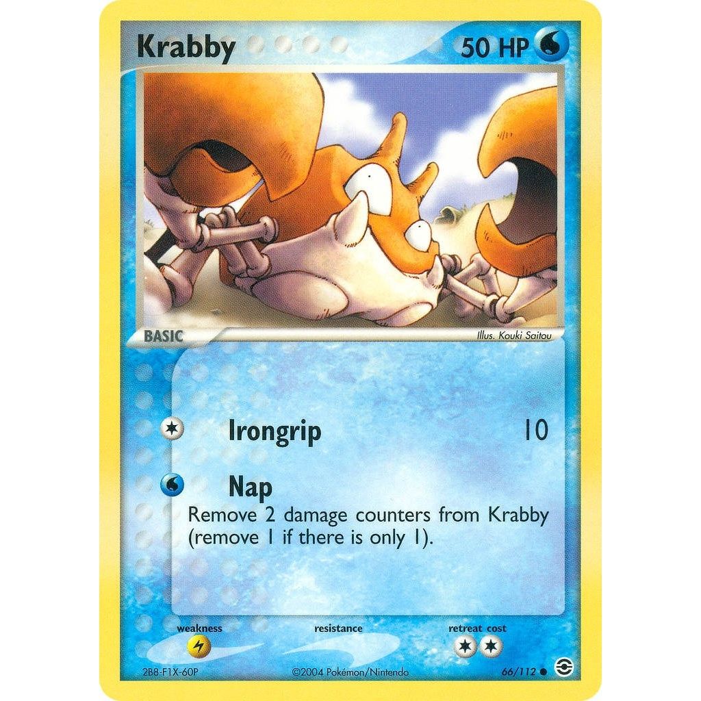 Image for Krabby (66/112) (RG) - Pokemon