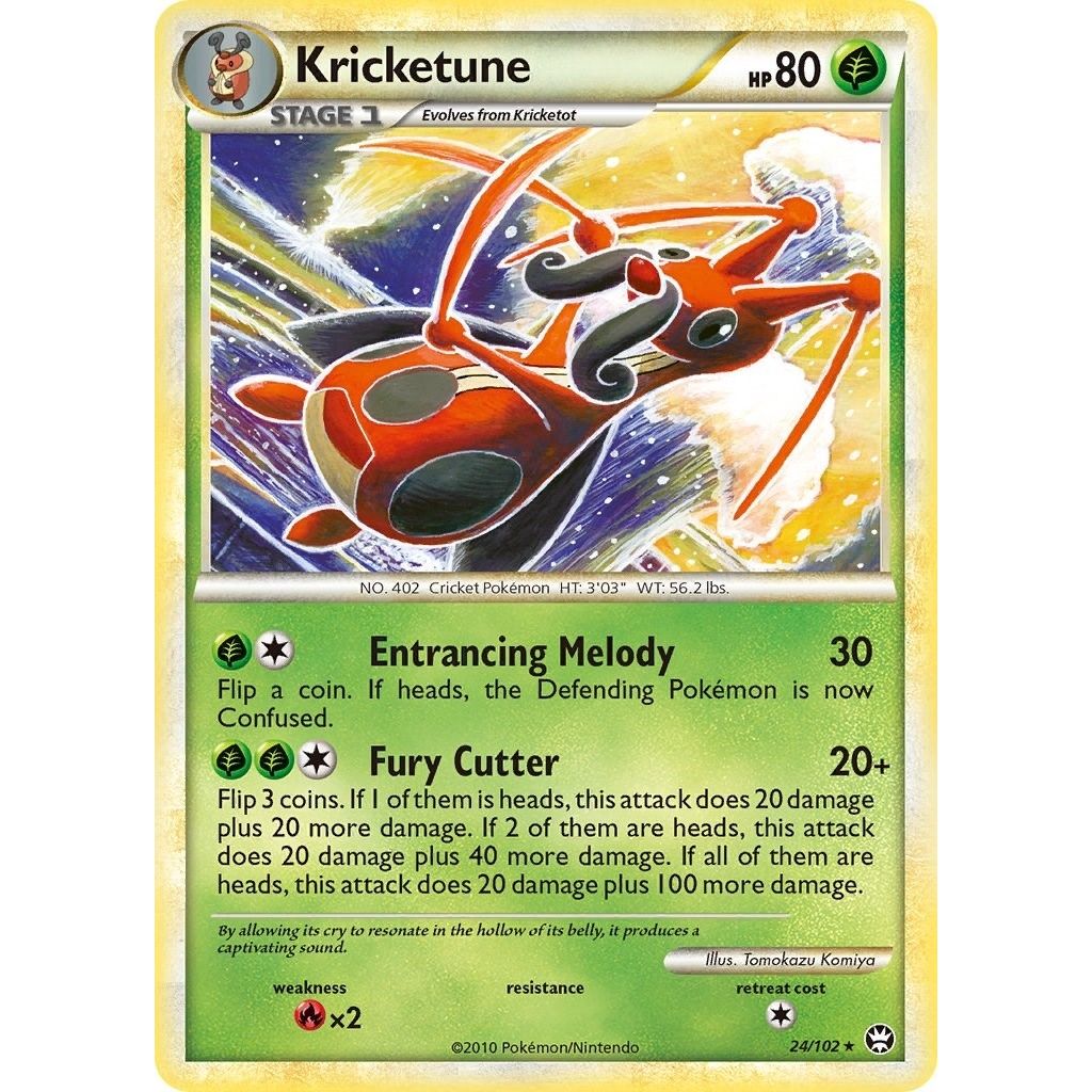 Image for Kricketune (24/102) (TM) - Pokemon