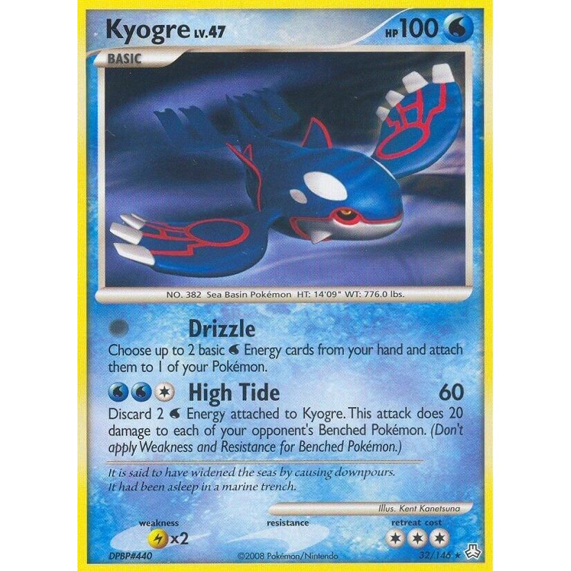 Image for Kyogre (032/146) (LA) - Pokemon