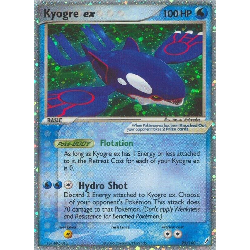 Image for Kyogre ex (95/100) (CG) - Pokemon