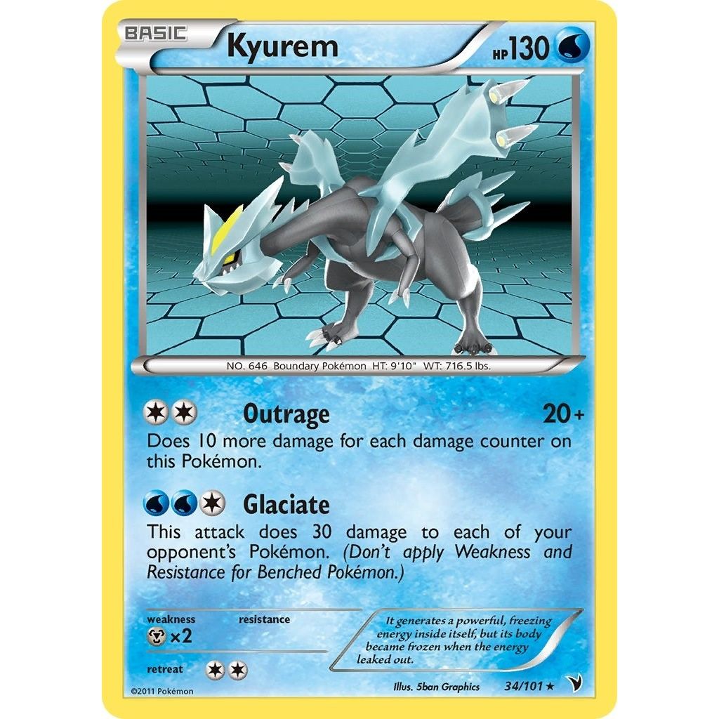 Image for Kyurem (34/101) (NVI) - Pokemon