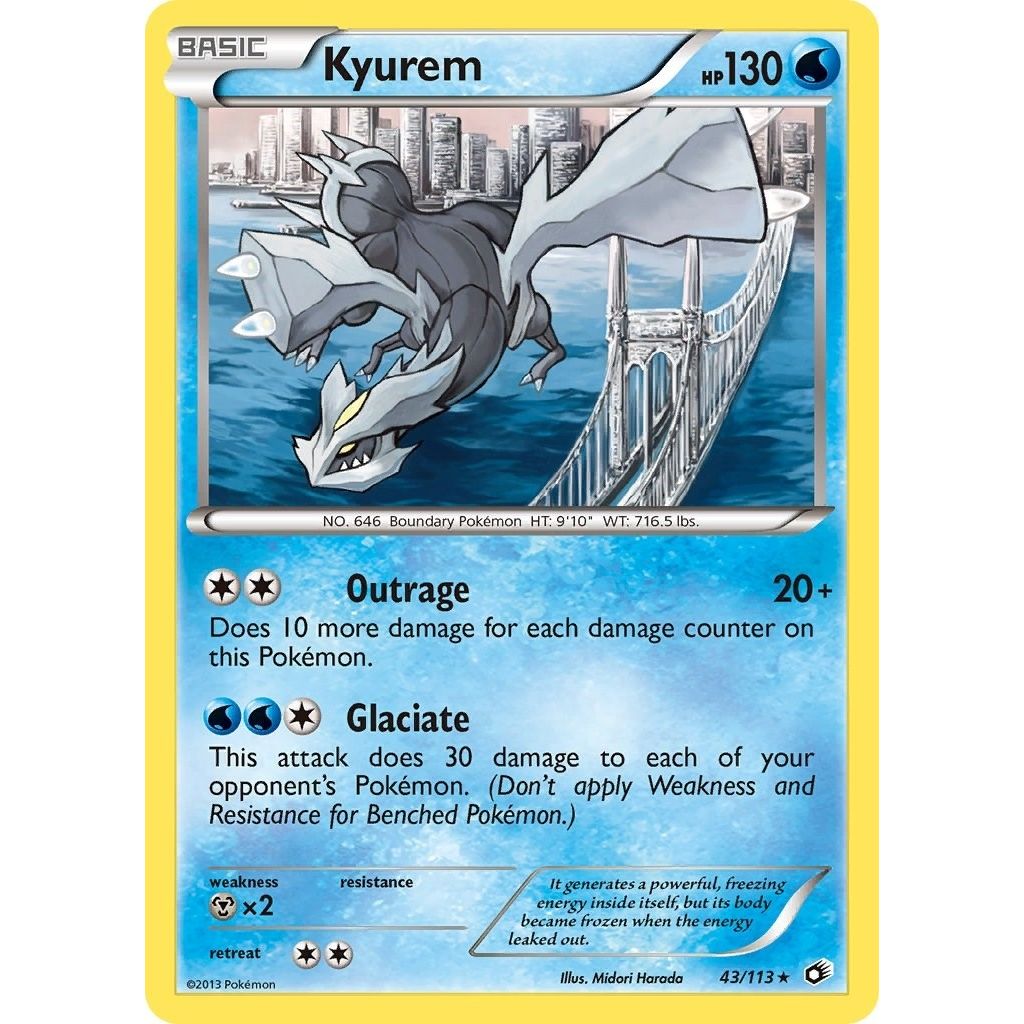 Image for Kyurem (43/113) (LTR) - Pokemon