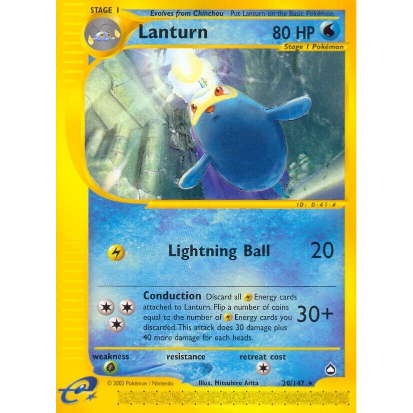 Image for Lanturn (20) (020/147) (AQ) - Pokemon