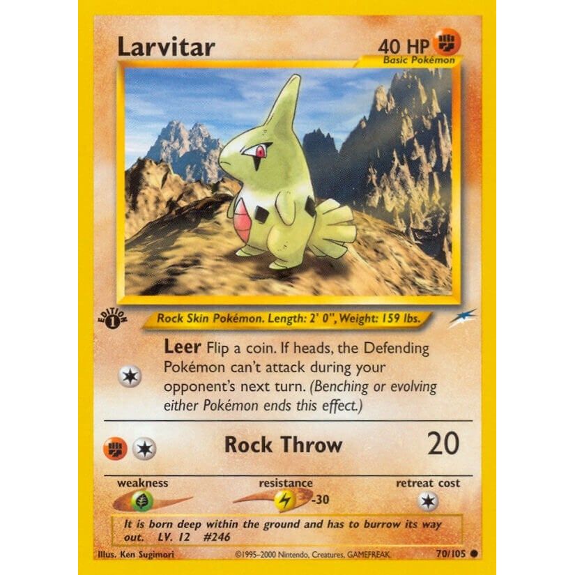 Image for Larvitar (070/105) (N4) - Pokemon
