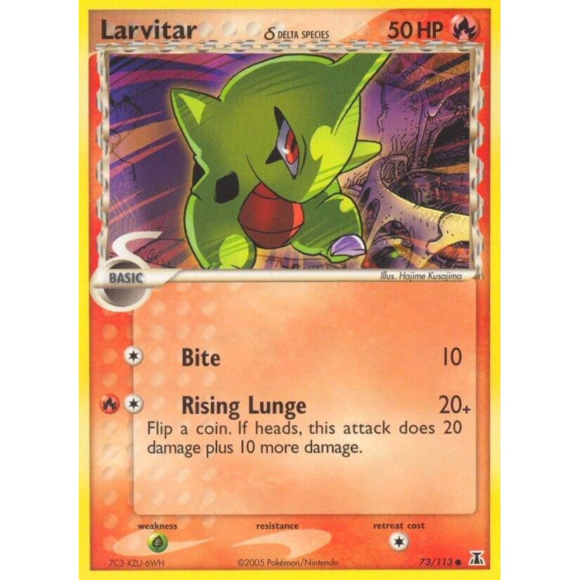 Image for Larvitar (Delta Species) (73/113) (DS) - Pokemon