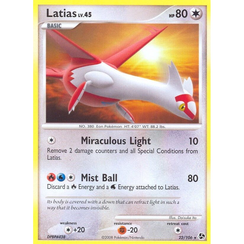 Image for Latias (22/106) (GE) - Pokemon