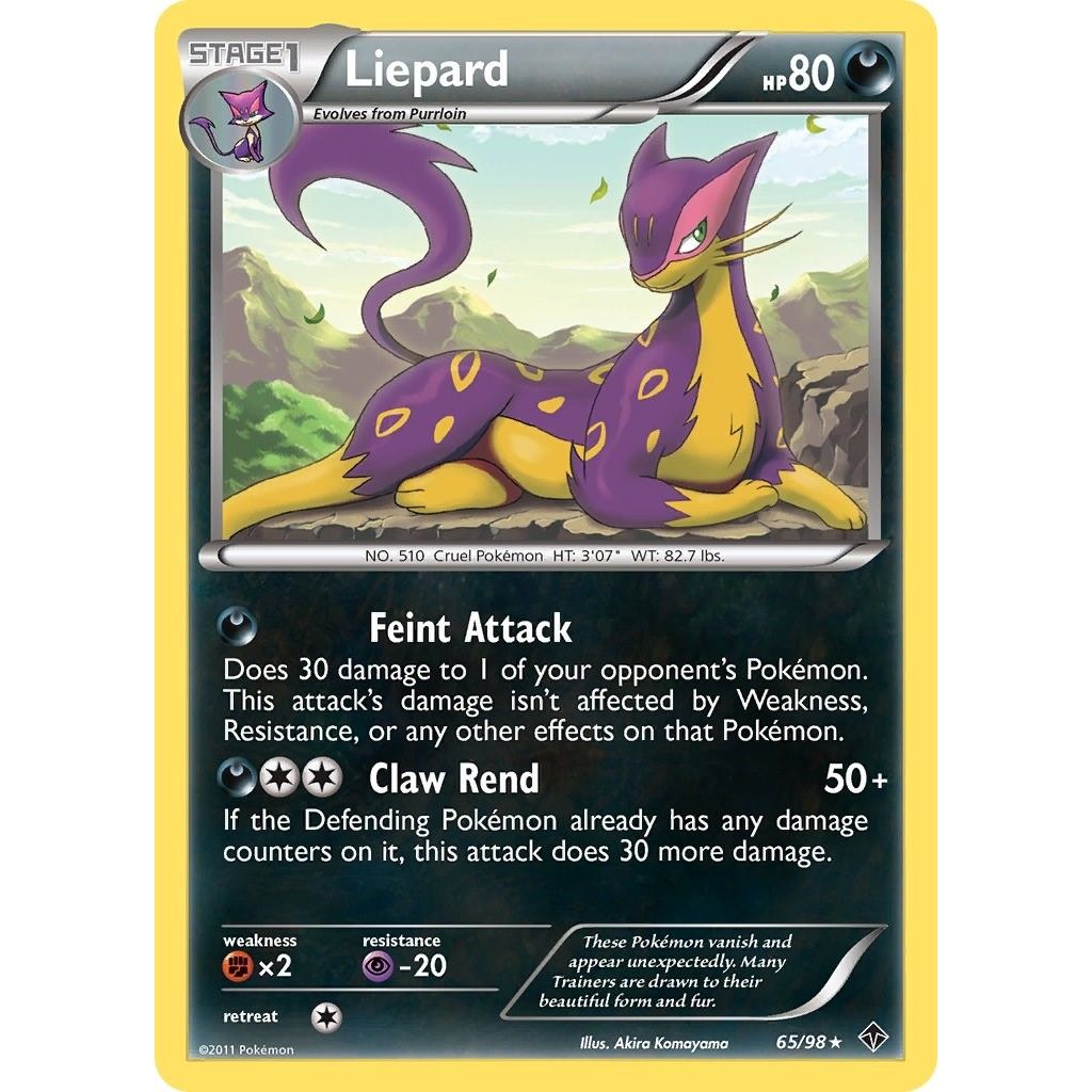Image for Liepard (65/98) (EPO) - Pokemon