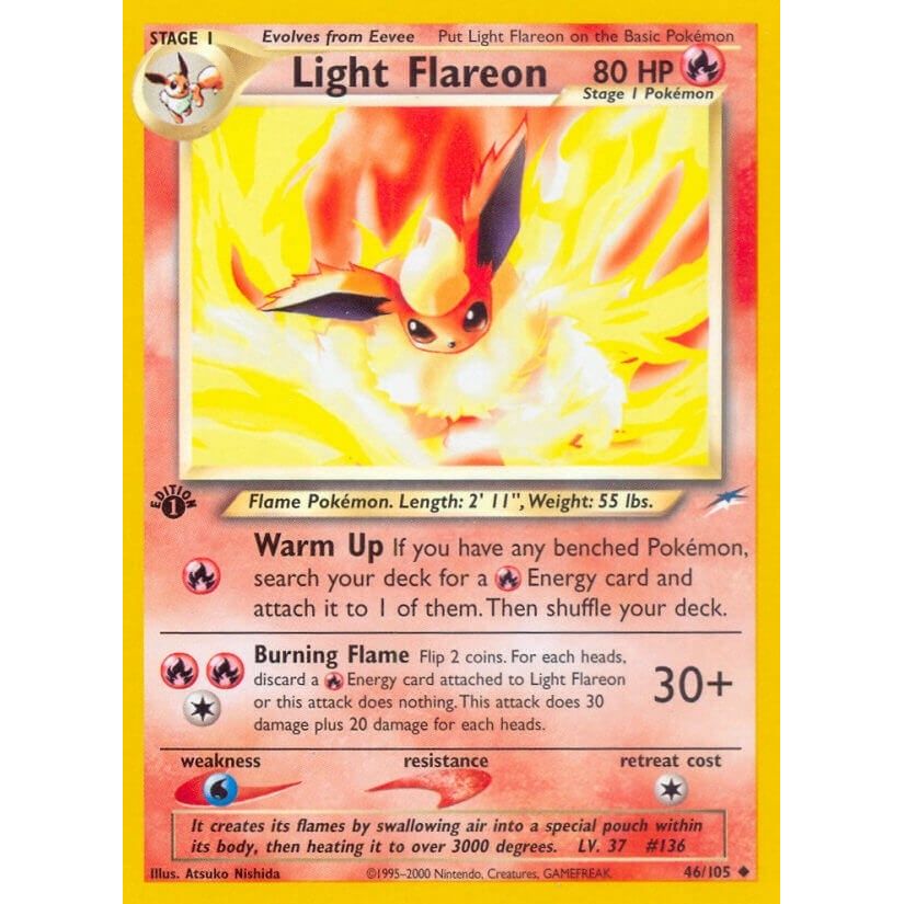 Image for Light Flareon (046/105) (N4) - Pokemon
