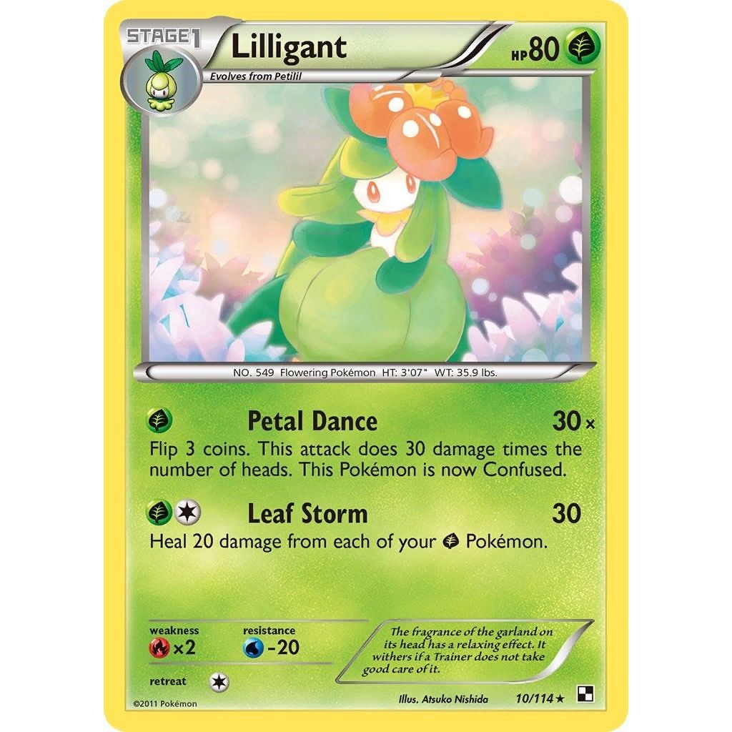 Image for Lilligant (10/114) (BLW) - Pokemon