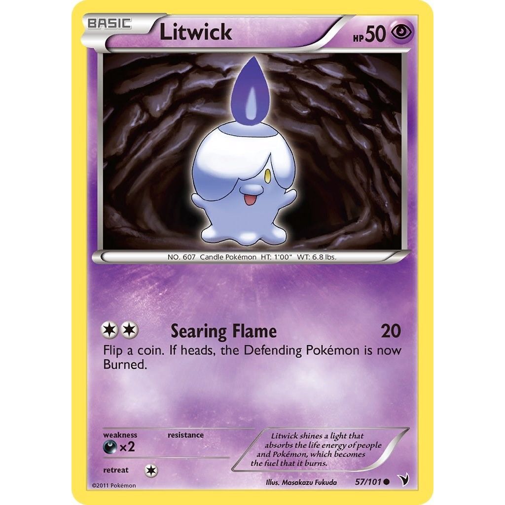 Image for Litwick (57) (57/101) (NVI) - Pokemon