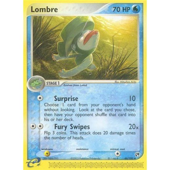 Image for Lombre (46/100) (SS) - Pokemon