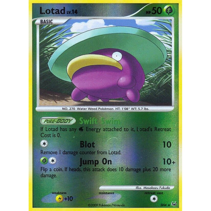 Image for Lotad (Shiny) (SH4) (PL) - Pokemon