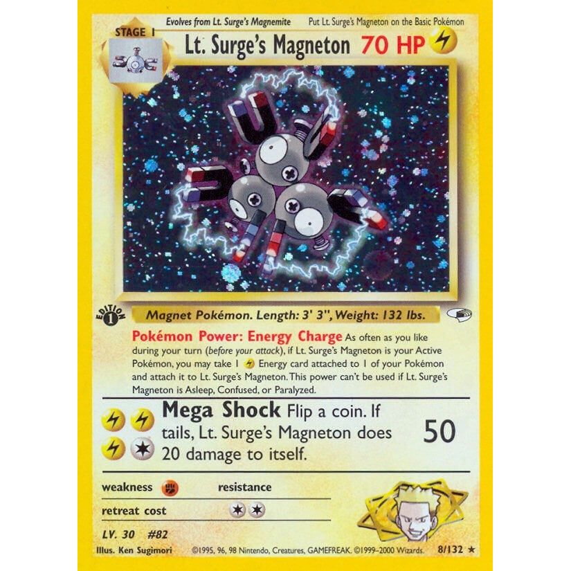 Image for Lt. Surge's Magneton (008/132) (G1) - Pokemon