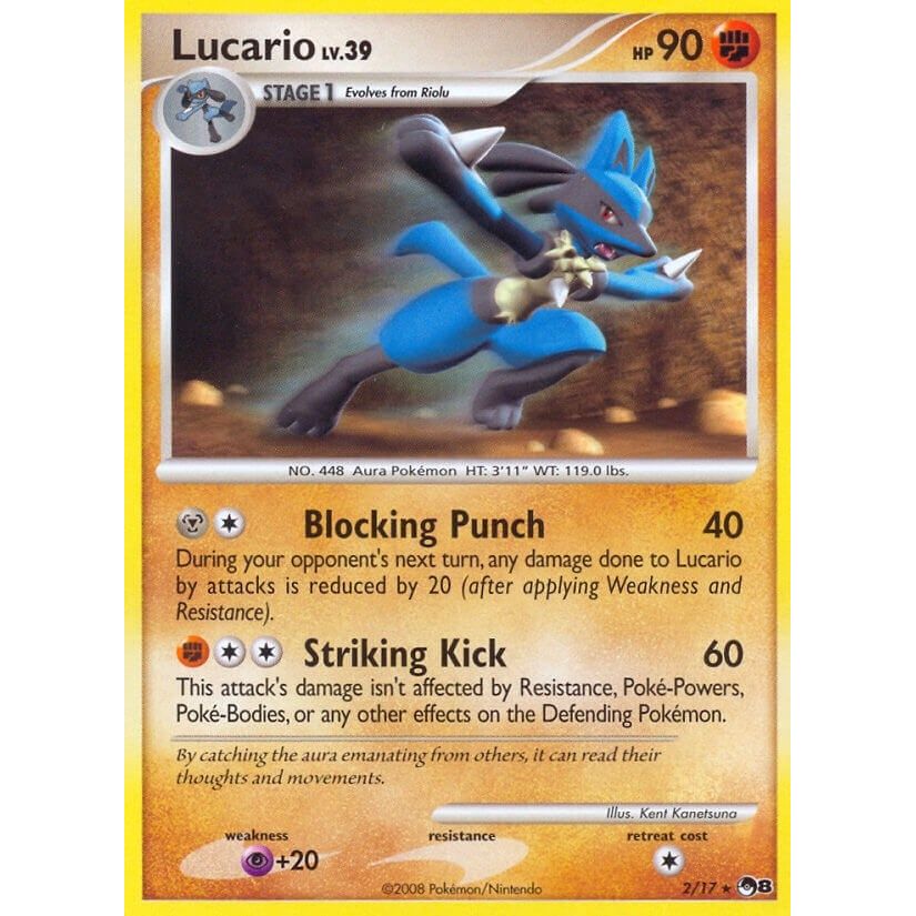 Image for Lucario (002/017) (POP) - Pokemon