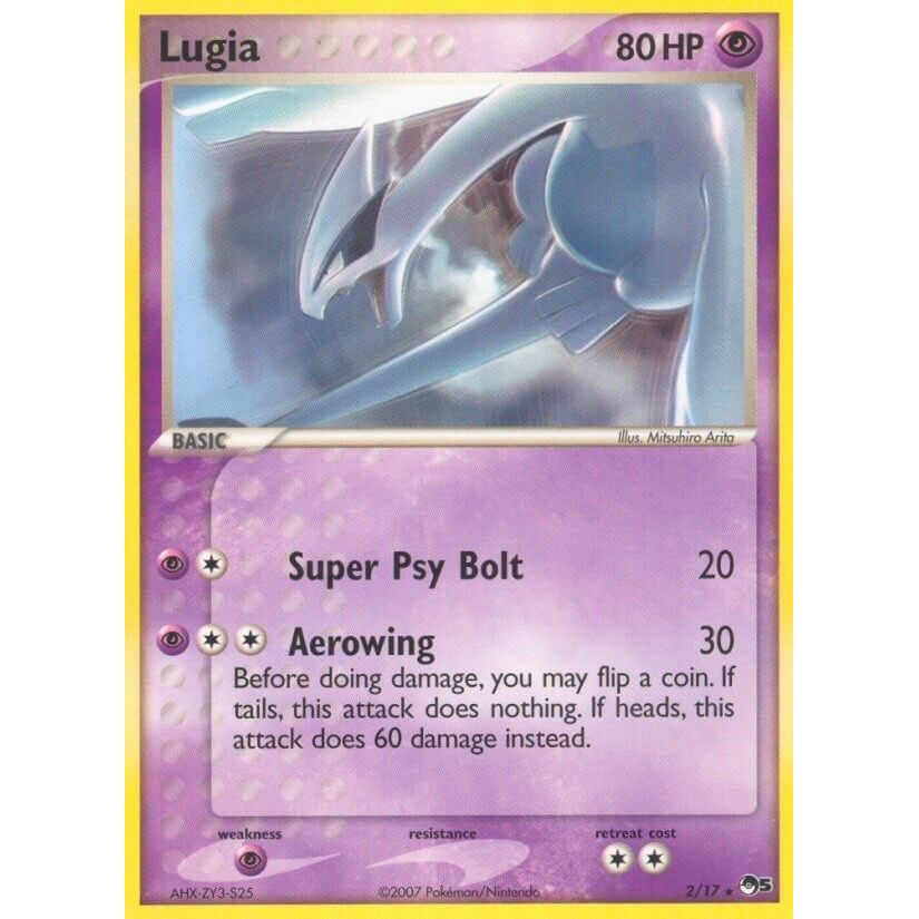 Image for Lugia (002/017) (POP) - Pokemon