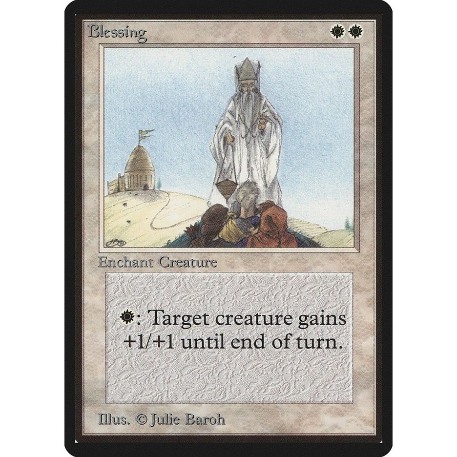 Image for Blessing (LEB) - Magic: The Gathering