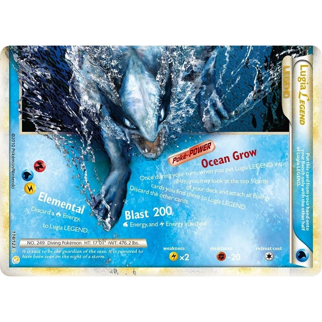 Image for Lugia Legend (Bottom) (114/123) (HS) - Pokemon