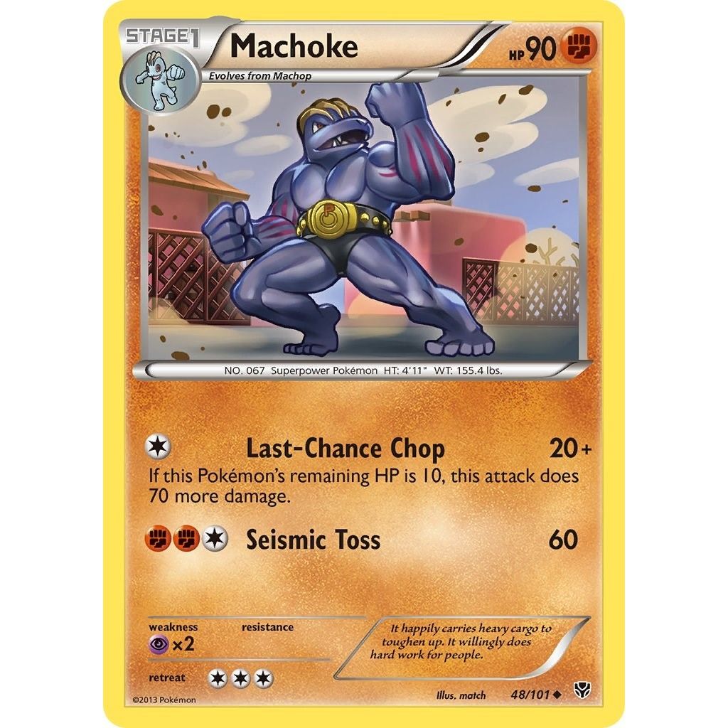 Image for Machoke (48/101) (PLB) - Pokemon