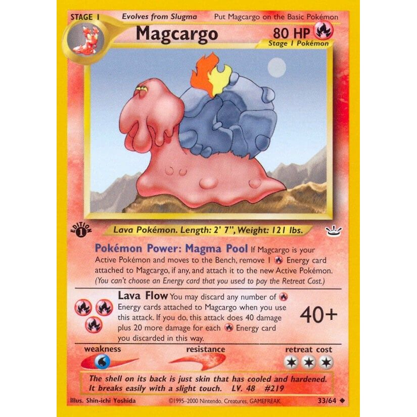 Image for Magcargo (33/64) (N3) - Pokemon