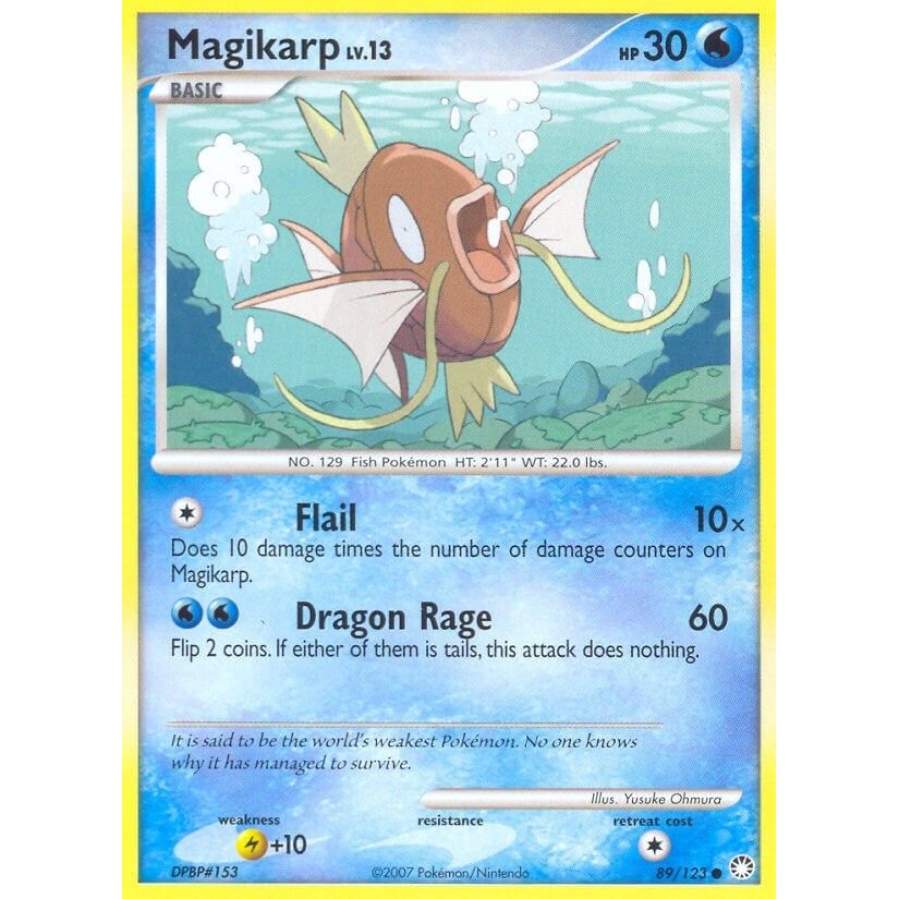 Image for Magikarp (89/123) (MT) - Pokemon