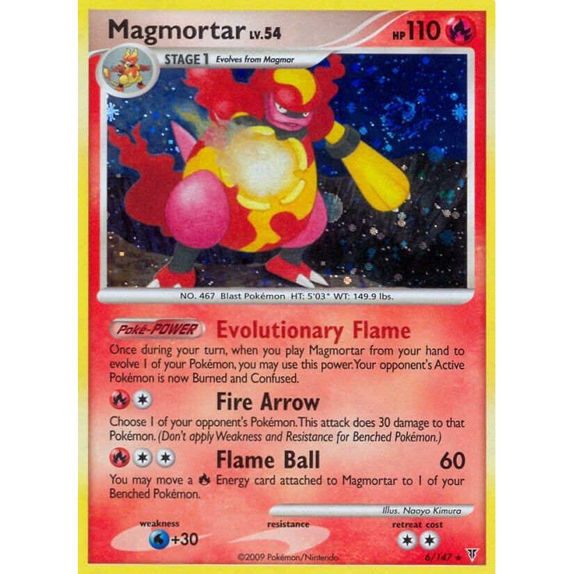 Image for Magmortar (6) (SV) - Pokemon