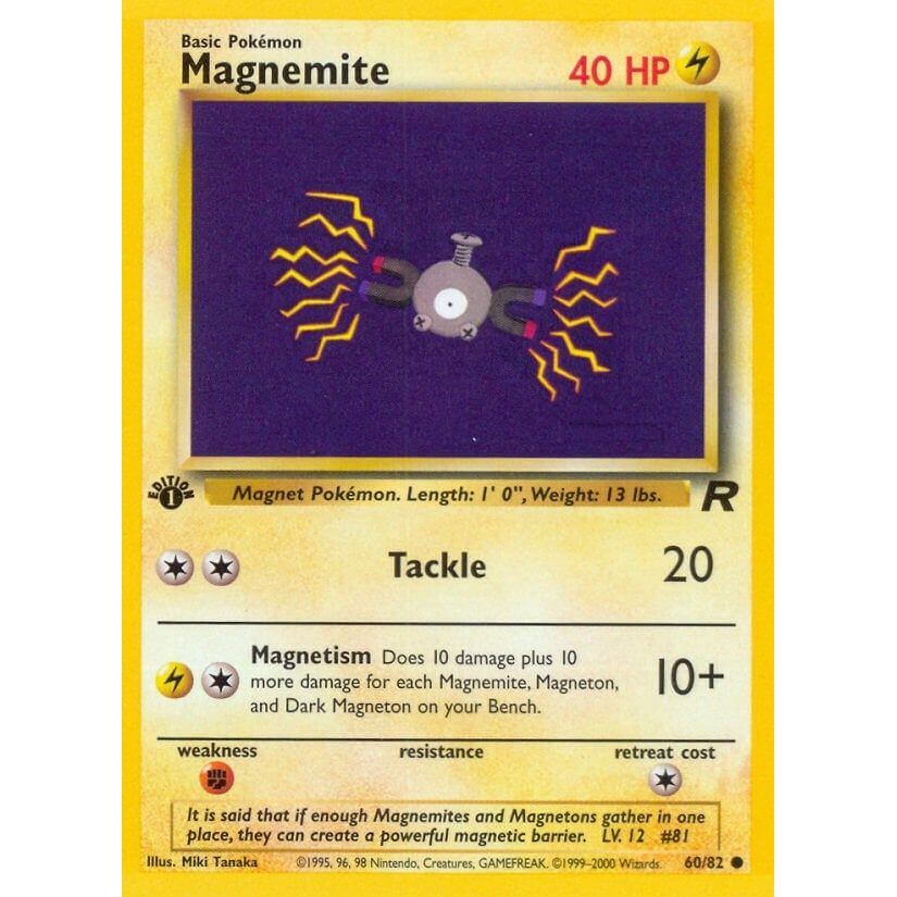 Image for Magnemite (60/82) (TR) - Pokemon