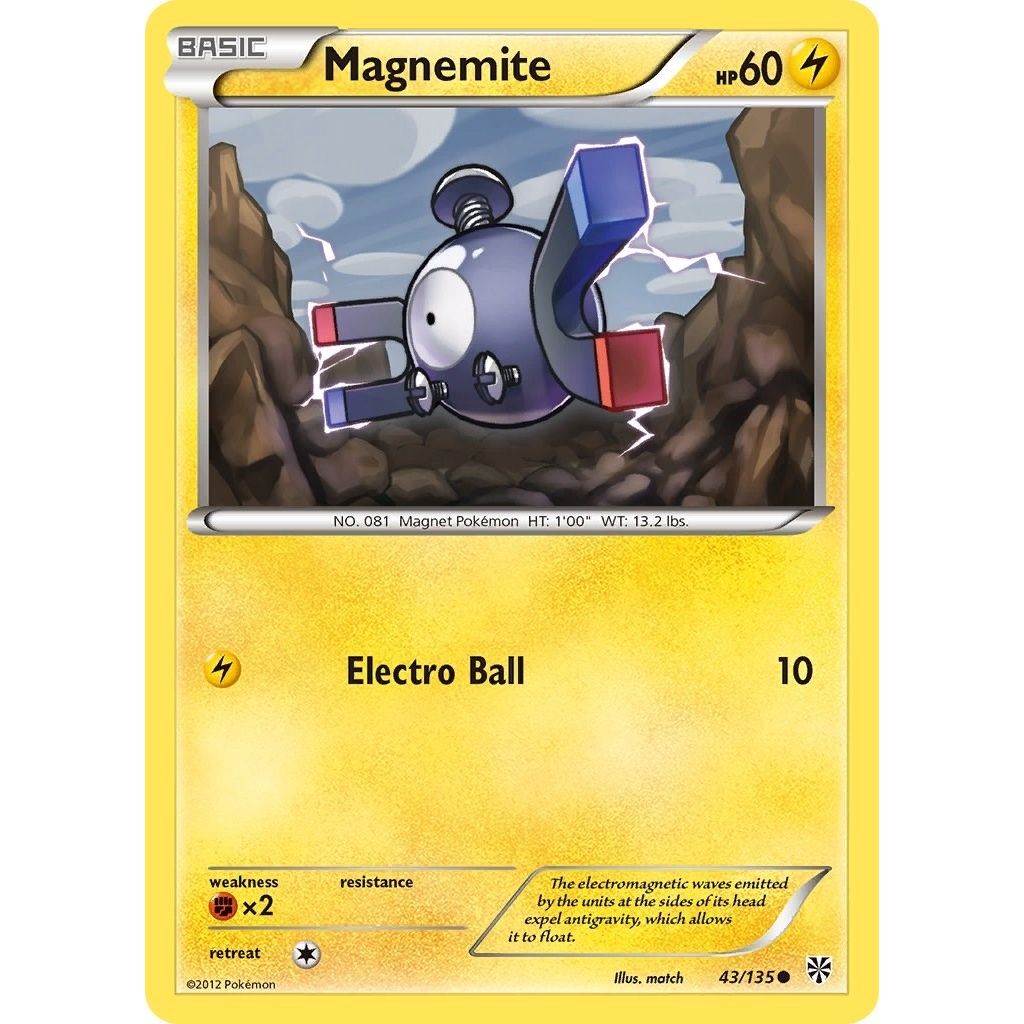 Image for Magnemite (43) (43/135) (PLS) - Pokemon