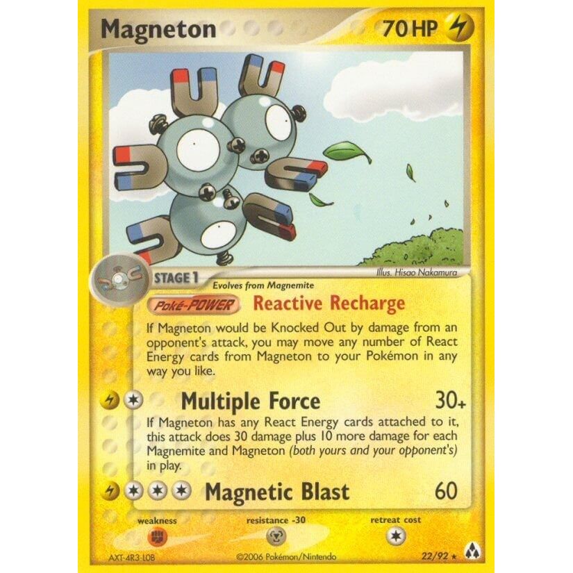 Image for Magneton (22/92) (LM) - Pokemon