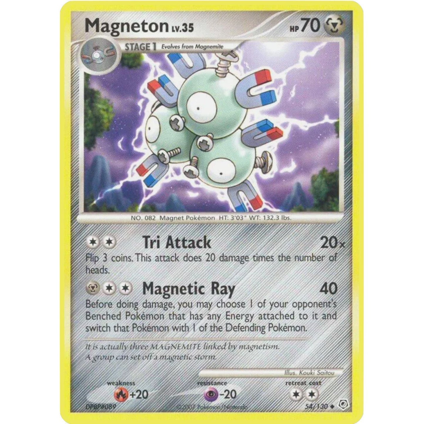Image for Magneton (54/130) (DP) - Pokemon