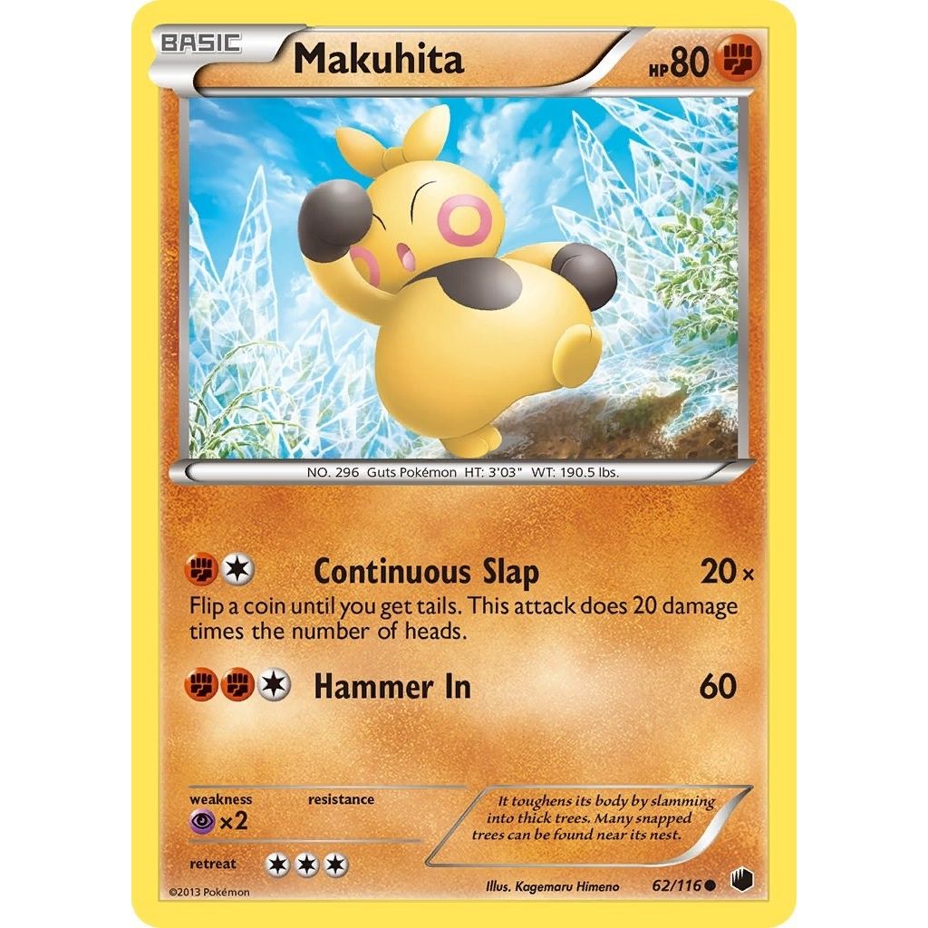 Image for Makuhita (62/116) (PLF) - Pokemon
