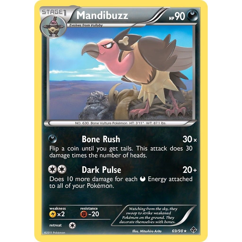 Image for Mandibuzz (69/98) (EPO) - Pokemon