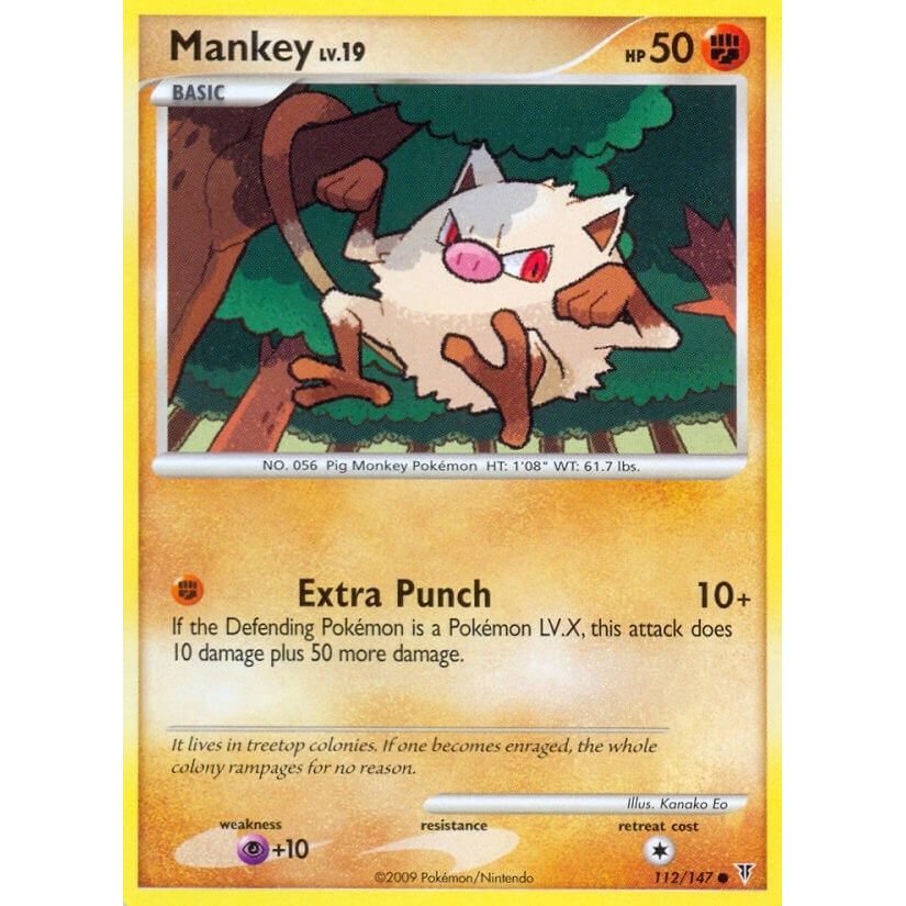 Image for Mankey (112) (SV) - Pokemon