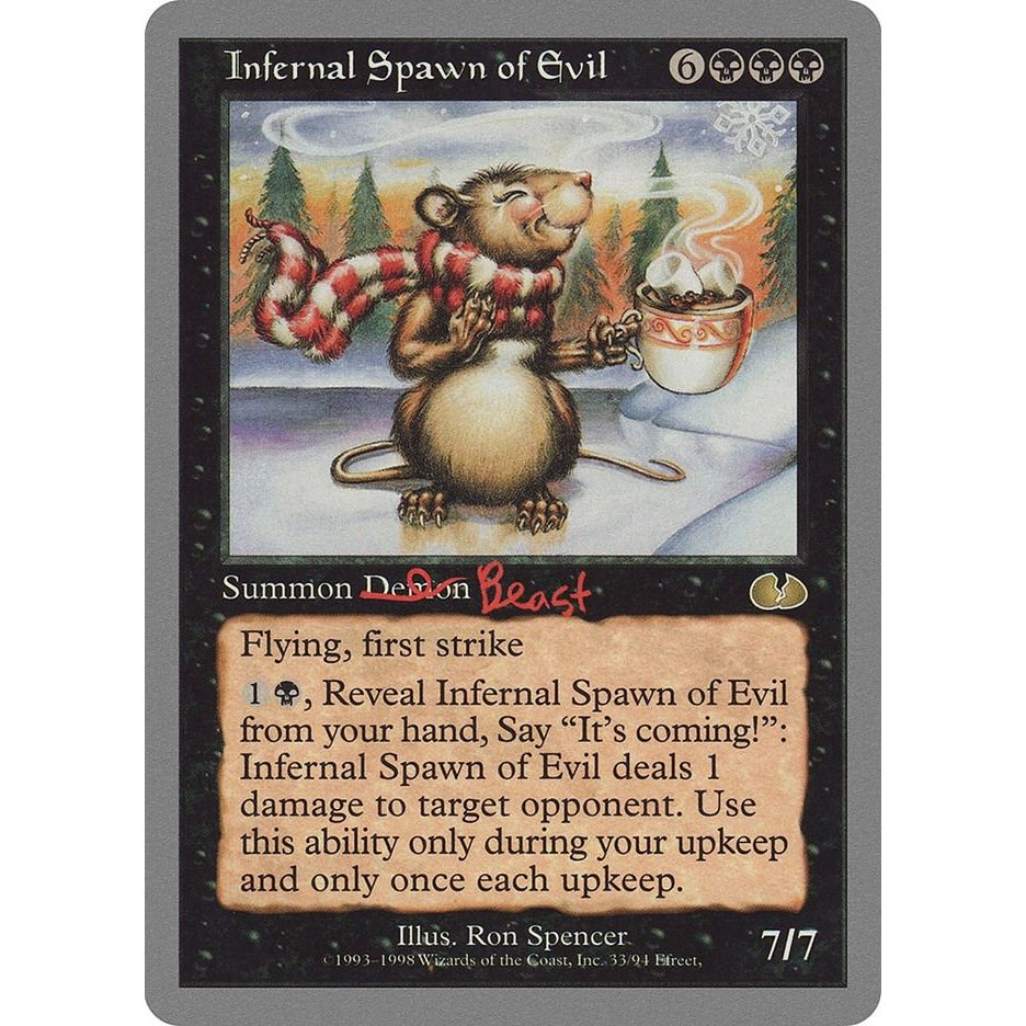 Image for Infernal Spawn of Evil (33) (UGL) - Magic: The Gathering