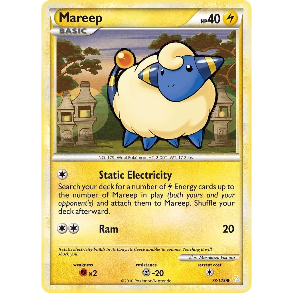Image for Mareep (73/123) (HS) - Pokemon