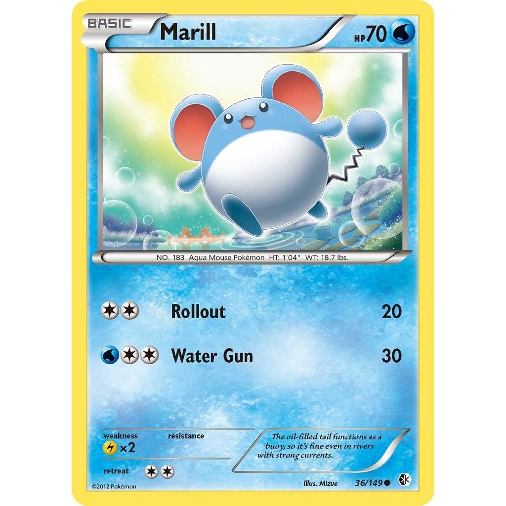 Image for Marill (36/149) (BCR) - Pokemon