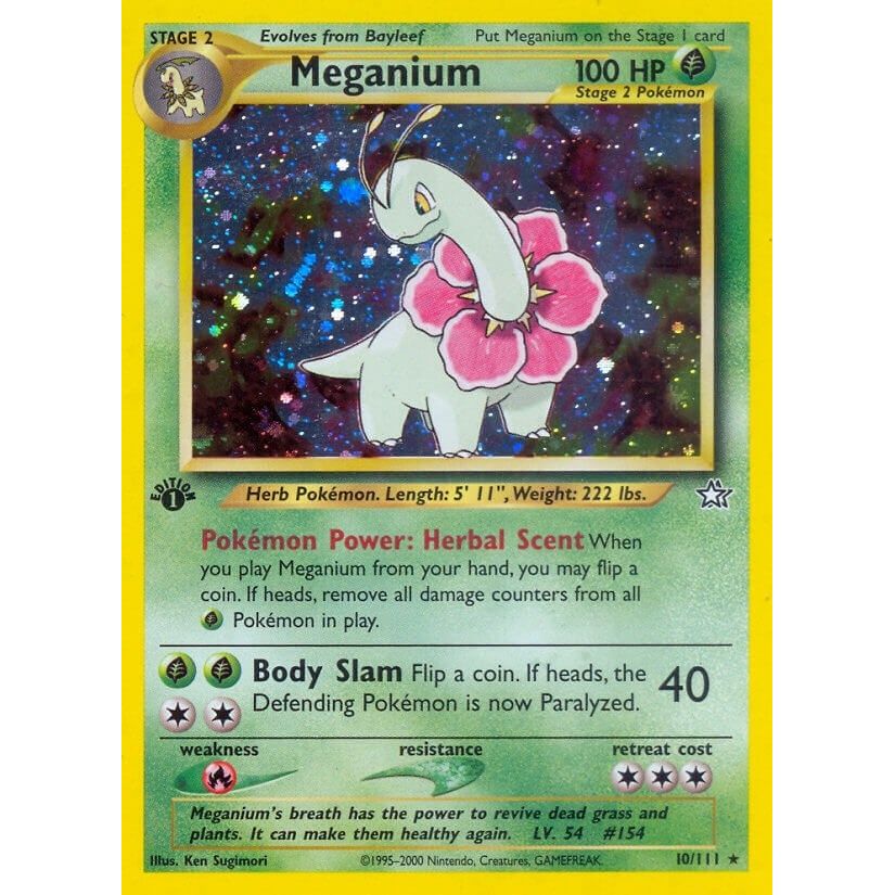 Image for Meganium (10) (010/111) (N1) - Pokemon