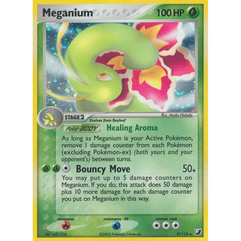 Image for Meganium (9/115) (UF) - Pokemon