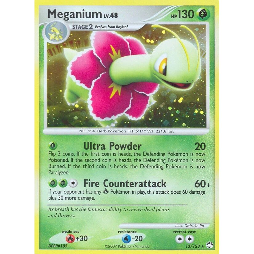 Image for Meganium (13/123) (MT) - Pokemon