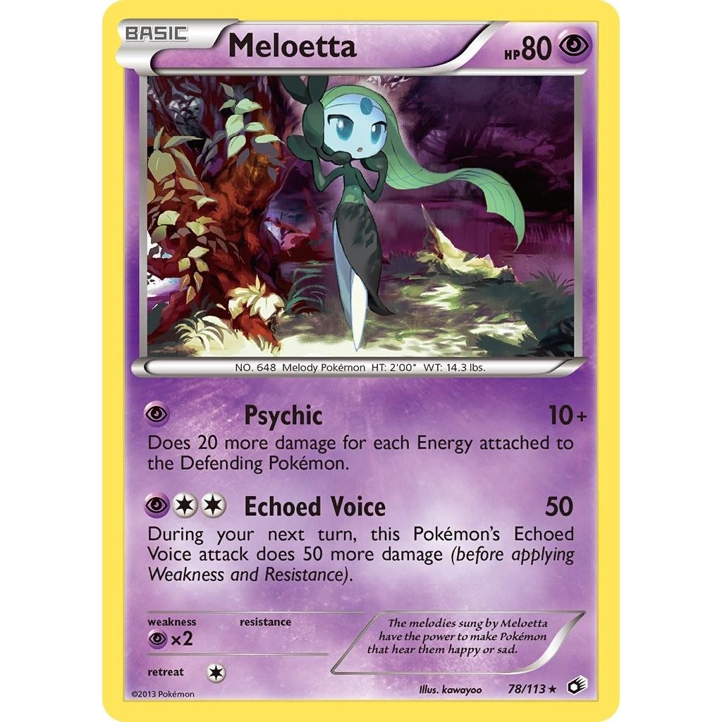 Image for Meloetta (78) (78/113) (LTR) - Pokemon
