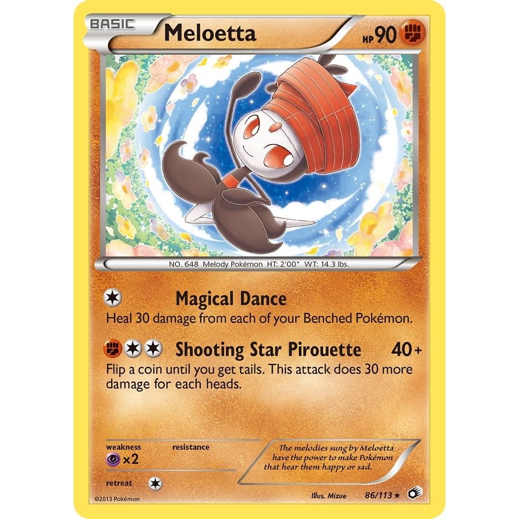 Image for Meloetta (86) (86/113) (LTR) - Pokemon