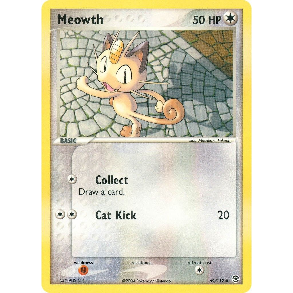 Image for Meowth (69/112) (RG) - Pokemon