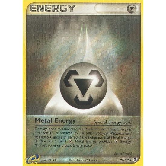 Image for Metal Energy (Special) (94/109) (RS) - Pokemon
